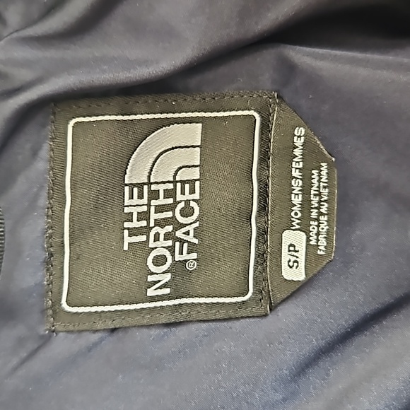 The North Face Goose Down Long Blue Coat Size Small - Picture 7 of 13